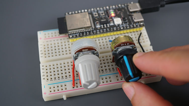 ESP-IDF ESP32 Read Potentiometer adc_continuous