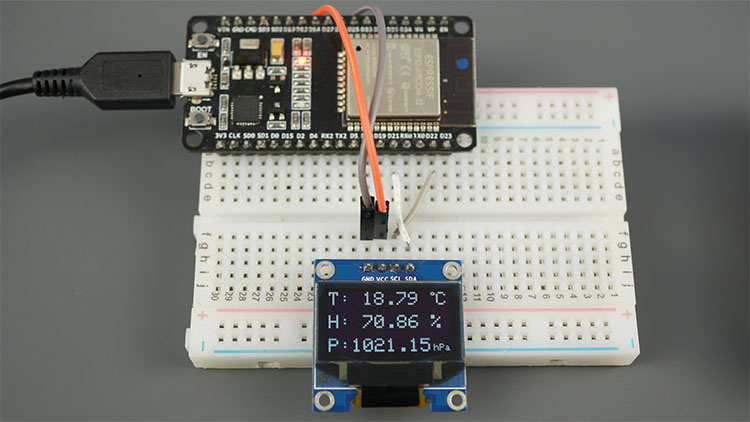 ESP32 Client Receive Readings via HTTP GET Request BME280