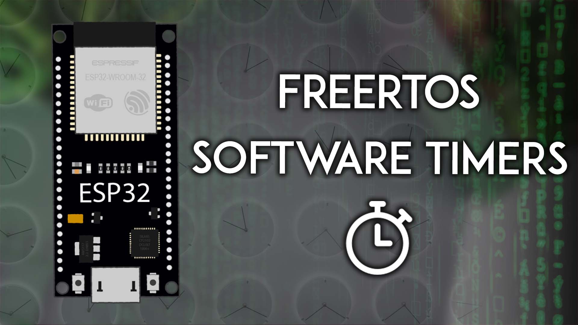 ESP32 FreeRTOS Software Timers, Timer Interrupts