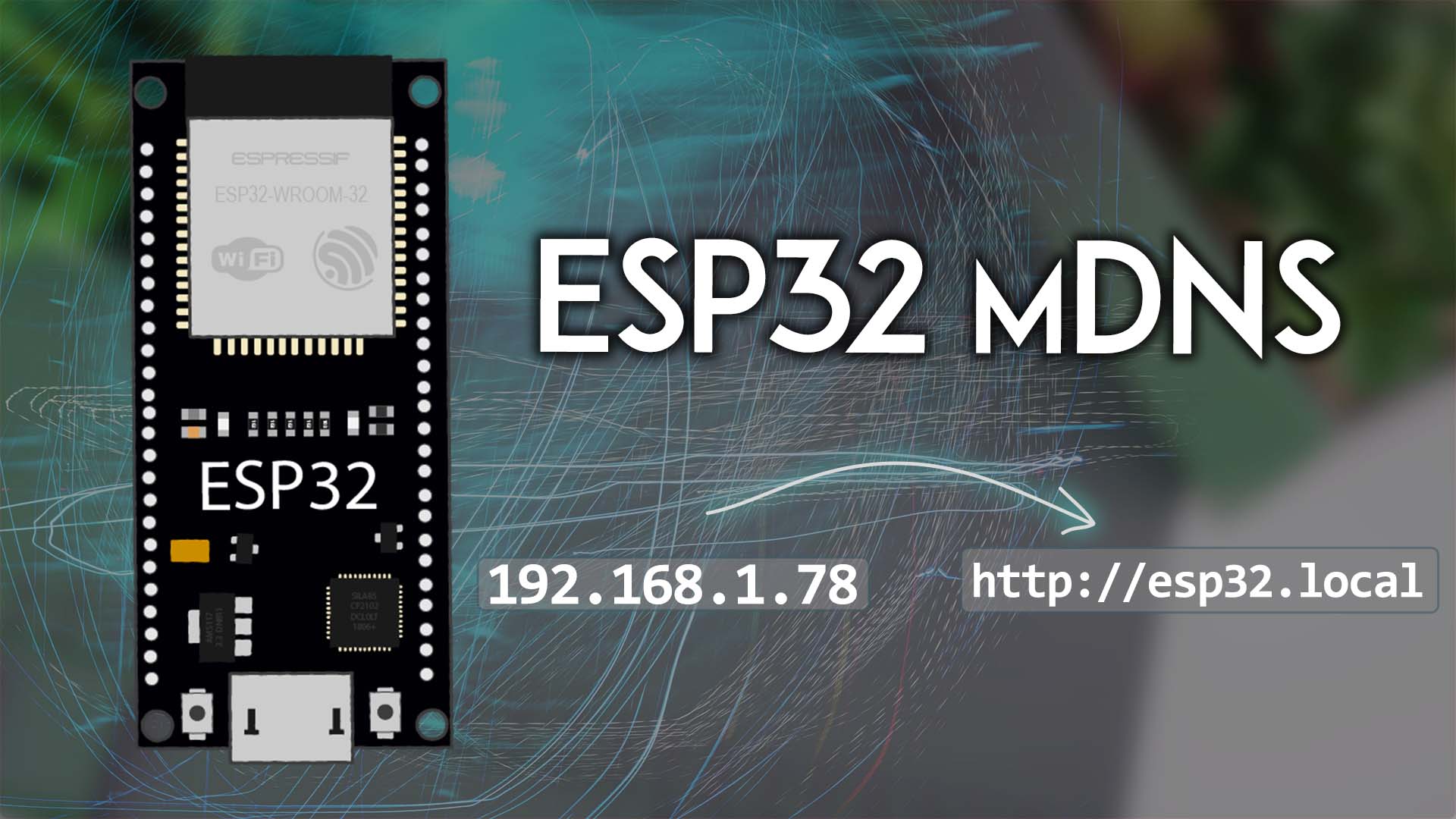 ESP32 Set Up mDNS Arduino IDE