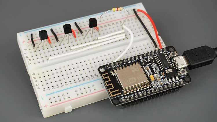 DS18B20 Multiple Sensors with ESP8266
