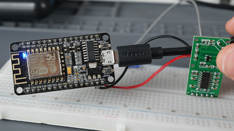 ESP8266 with RCWL-0516 microwave radar sensor

