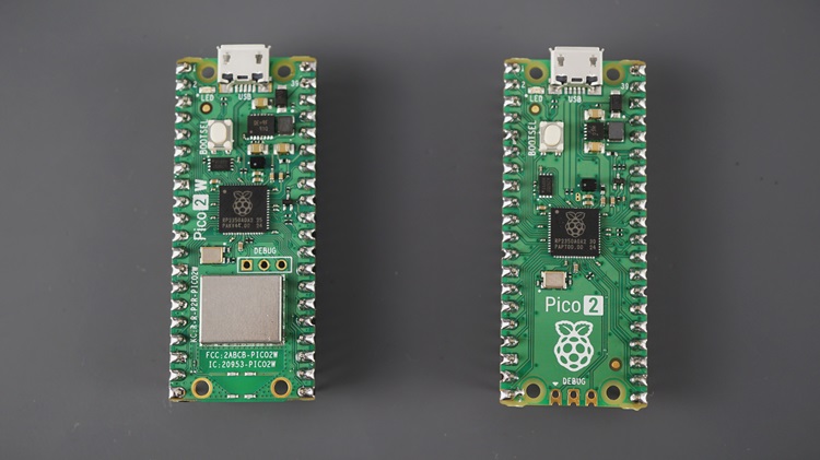 Raspberry Pi Pico 2 W and Raspberry Pi Pico 2