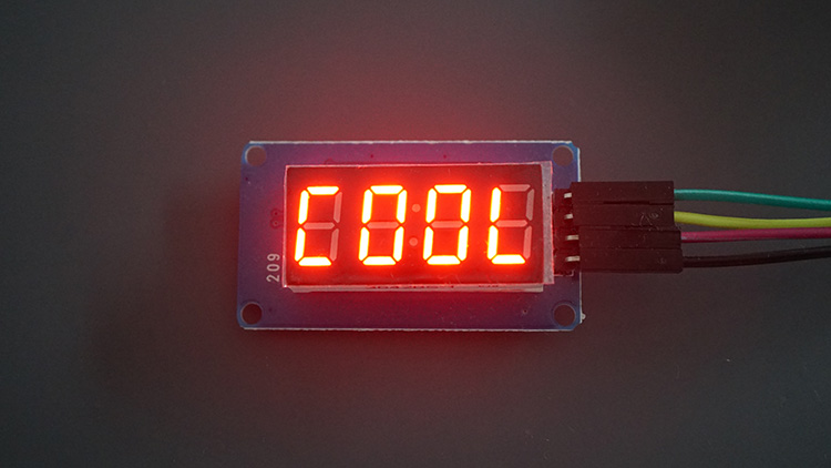 RPi Pico TM1637 Display Demo . Display Text