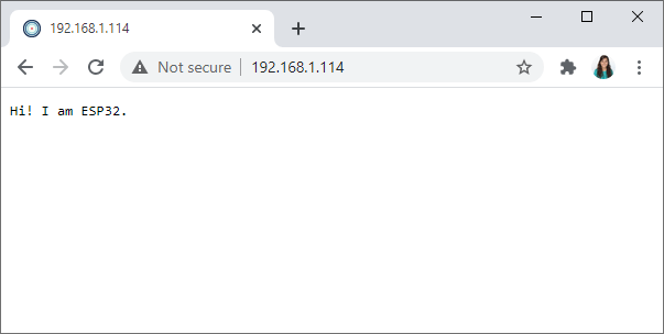 AsyncElegantOTA Demo Example Web Server Root URL